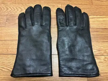 80s~ US 밀리터리 가죽 그로브 블랙 가죽 NAVY ARMY