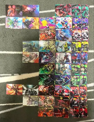 스크래치 카드 가면라이더 시리즈 vol.1 묶음 판매