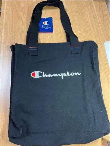 Champion 블랙 토트백