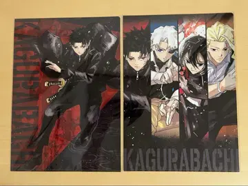 카구라바치 싱글 클리어 파일 롯페이 치코 집합 2장 세트 전 2종