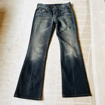 레어 USA제 세븐 7 For All Mankind 부츠컷 데님