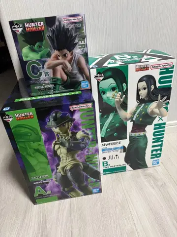 HUNTER HUNTER 피규어 세트 3점