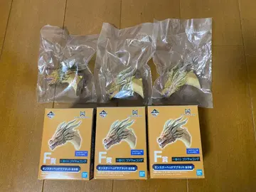 제일복권 고질라 F상 몬스터 헤드 마그넷 킹기도라 3개 세트