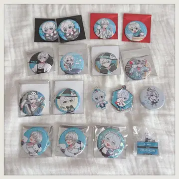 오라후군 캔뱃지 등 17점