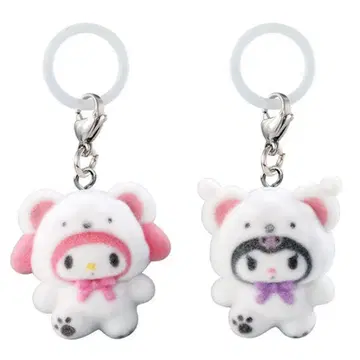 메지루시 액세서리 포근포근 스노우 마이멜로디 쿠로미 세트