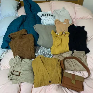 L 사이즈 중심 여성용 의류 묶음 판매