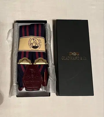 GLAD HAND 글래드핸드 스트라이프 Y자 서스펜더