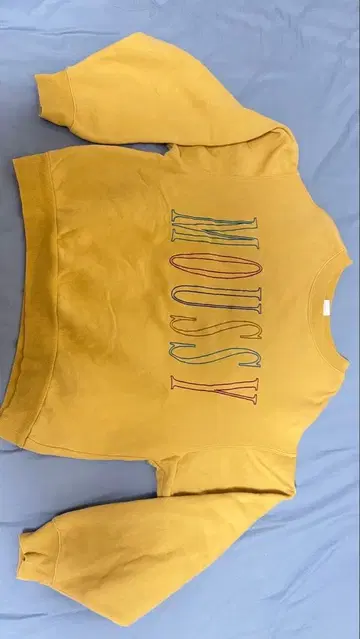 MOUSSY 맨투맨 트레이닝복 머스타드 컬러 FREE 사이즈