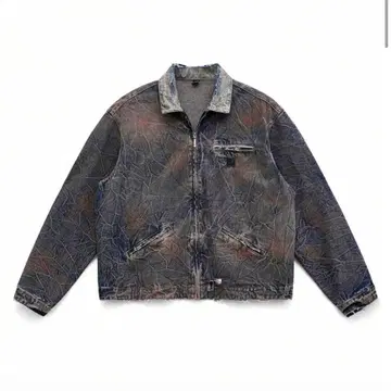 [완판템 중국 신예 브랜드] 스트릿 모드 남성용 데님 자켓