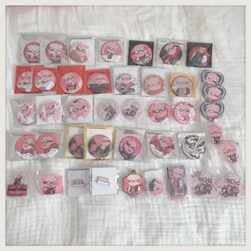 오오하라MEN 캔뱃지 등 42점