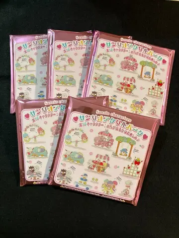 산리오 아크릴 파크 미개봉 5세트