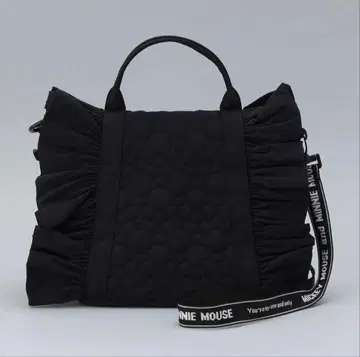 코엔 디즈니 퀼트 프릴 토트백