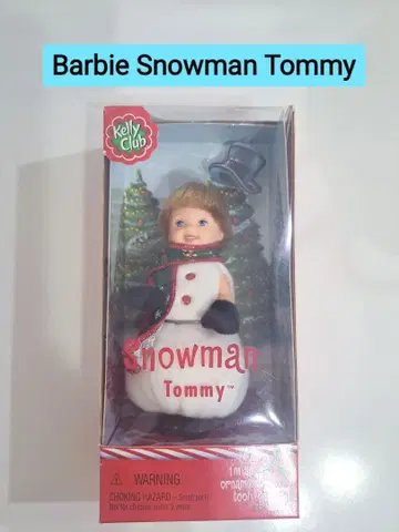 babie tommy snowman 미개봉 바비 크리스마스