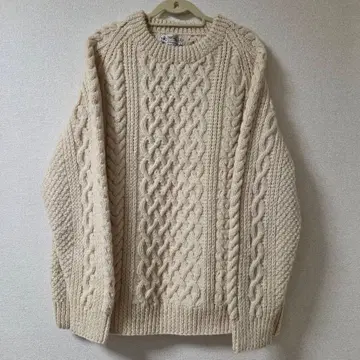 INVERALLAN/아란 니트/케이블 니트/인도산