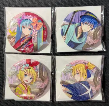 하츠네 미쿠 유키 미쿠 하나이로이로리 캔뱃지