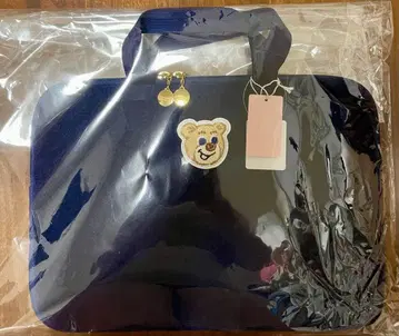 러브리바이페이러 올드 테디 브리프 케이스 네이비