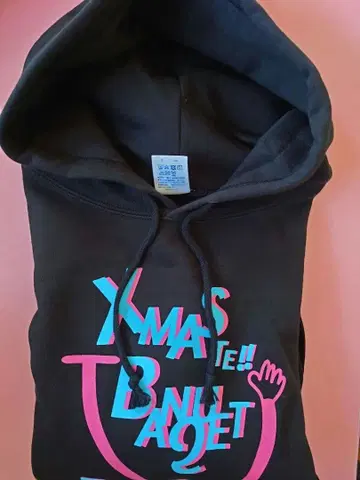 테고시 유야 FC 회원 한정판 Xmas BANQUET 후드티 블랙 L