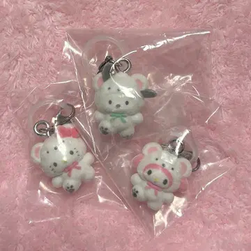 산리오 포근포근 스노우 표시 액세서리 3종