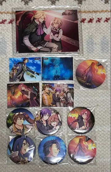 깃털 프로 영웅전설 섬의 궤적 II 엔딩컷 온라인 복권 세트