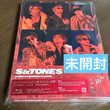 SixTONES/ in DOME (초회 한정반 2매 세트) Blu-ray