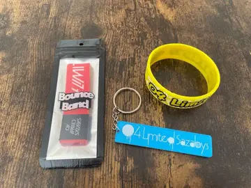 04 limited sazabys 러버밴드 키링 바운스밴드