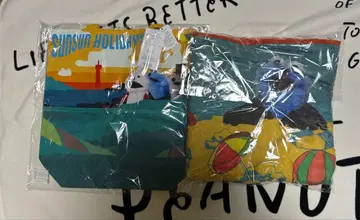 퍼펫 스순 niko and 니코앤드 거즈 하프 블랭킷 토트백