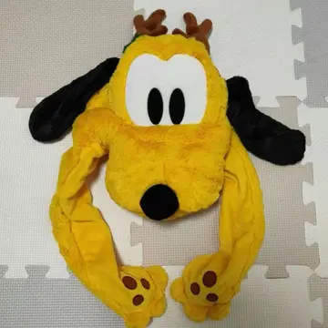 레어 도쿄 디즈니 리조트 팬캡 플루토 크리스마스 루돌프