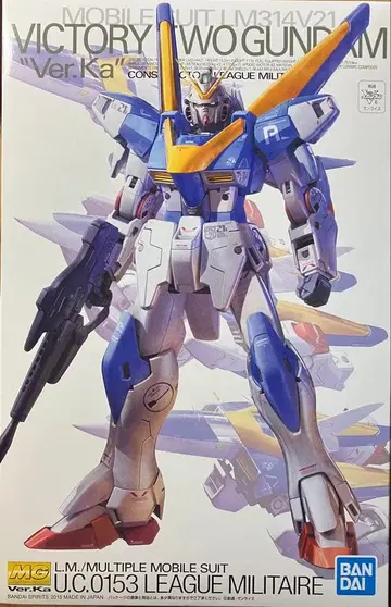 [ 미조립 ] MG 1/100 V2 건담 ver.ka