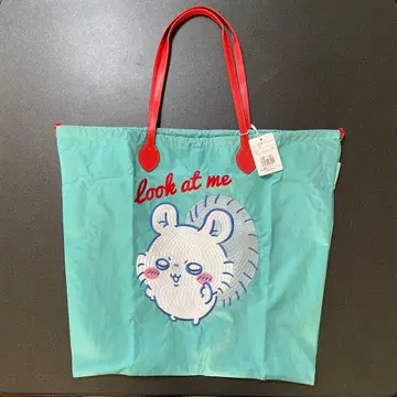 치이카와 자수 토트백