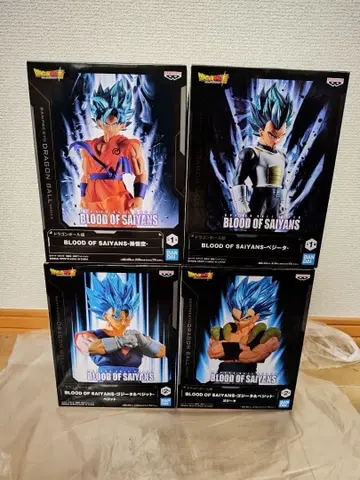 드래곤볼 BLOOD OF SAIYANS 초사이어인 블루 4세트