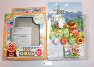 호빵맨 스탬프 패트롤 세트 식빵맨 카레빵맨 멜론빵나