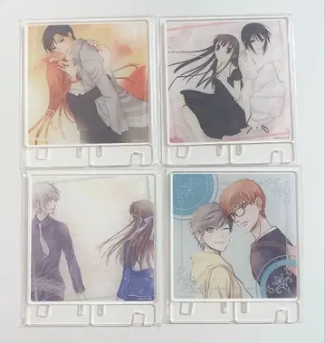 후르츠 바스켓 아크릴 코스터