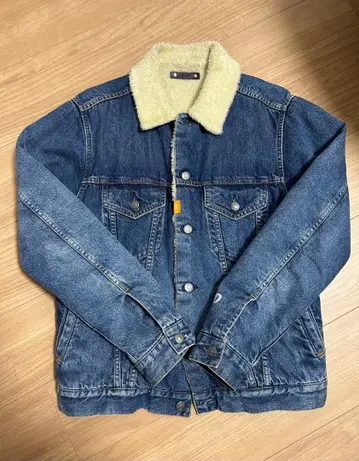 MINEDENIM x WIND AND SEA 데님 보아 자켓