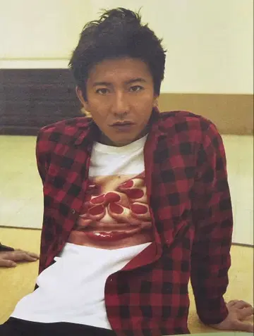 Rags McGREGOR 블록 체크 셔츠 기무라 타쿠야 착용