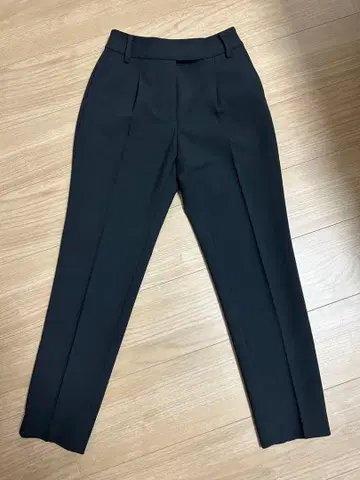 플라스테 PLUS STYLE 테이퍼드 팬츠 웜 리저브 블랙