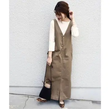 새상품 SHIPS 별주 UNIVERSAL OVERALL 오버롤 스커트