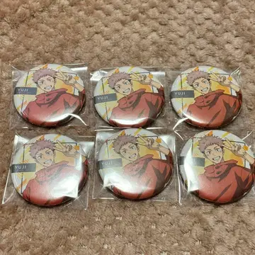 이타도리 유우지 피스 캔뱃지