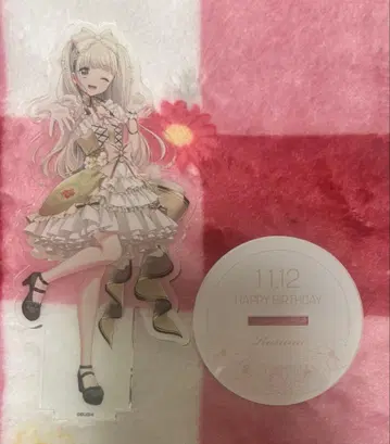 D4DJ 그루미쿠 시라토리 쿠루미 벌스데이 아크릴 스탠드 야체