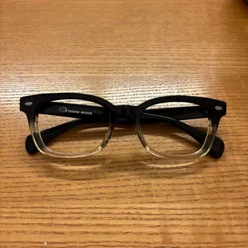 TOOD RIDE 웰링턴 안경 블랙/클리어