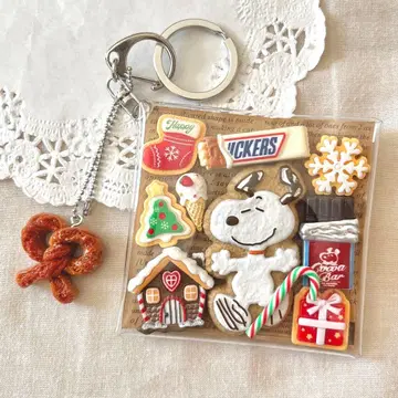 가챠 파우치 Xmas sweets party 스누피