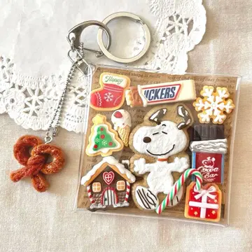 가챠 파우치 Xmas sweets party 스누피