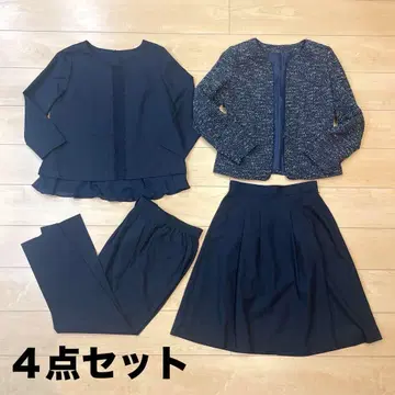 포멀 세레모니 여성용 4종 세트 졸업식 입학식