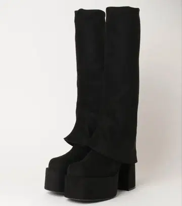 EMODA 플레어 커버 핏 부츠