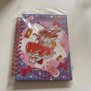 카드캡터 사쿠라 메모장 링 노트