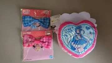 [미사용 새상품 택 포함] 키미토 아이돌 프리큐어 파우치와 리본 세트