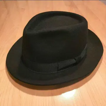 [새상품급] KNOX 울 펠트 햇 블랙 60cm