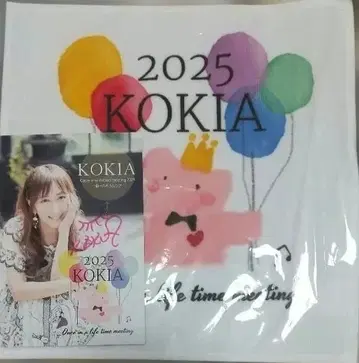 KOKIA 일기일회 2025 투어 핸드 타월 + 친필 사인 엽서