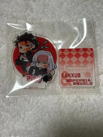 REBORN 피타데포메 스쿠알로 & XANXUS 아크릴 스탠드