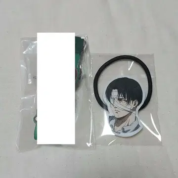 진격의 거인 리바이 기억으로의 진격 머리끈 아크릴 키링
