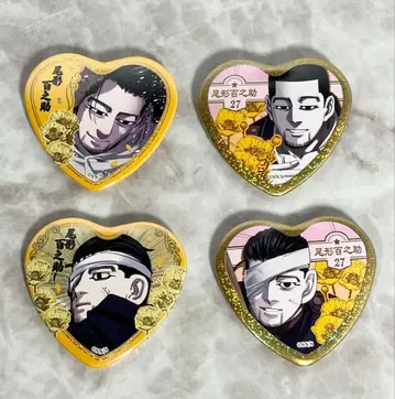 오가타 햐쿠노스케 아이데스 캔뱃지 골든 카무이